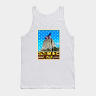 Wyoming USA Tank Top